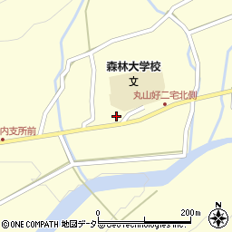 兵庫県宍粟市一宮町能倉794-1周辺の地図