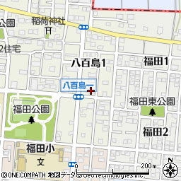 愛知県名古屋市港区八百島1丁目1008周辺の地図