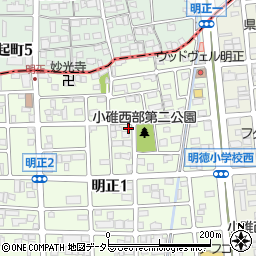 愛知県名古屋市港区明正1丁目167周辺の地図