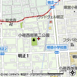 愛知県名古屋市港区明正1丁目35周辺の地図