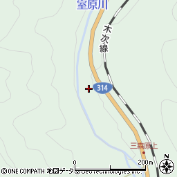 島根県仁多郡奥出雲町八川827周辺の地図