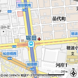 愛知県名古屋市瑞穂区苗代町25-12周辺の地図