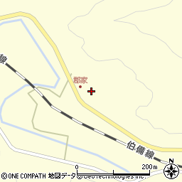 鳥取県日野郡日南町中石見406周辺の地図