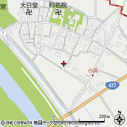 滋賀県守山市小浜町805周辺の地図