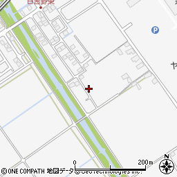 滋賀県近江八幡市日吉野町280周辺の地図