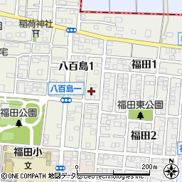 愛知県名古屋市港区八百島1丁目1108周辺の地図
