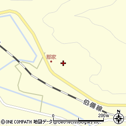 鳥取県日野郡日南町中石見407周辺の地図