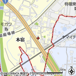 静岡県駿東郡長泉町本宿670周辺の地図