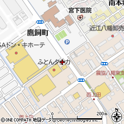 ｂｉｗａ桜近江八幡店周辺の地図