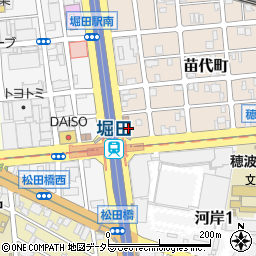 愛知県名古屋市瑞穂区苗代町25-15周辺の地図