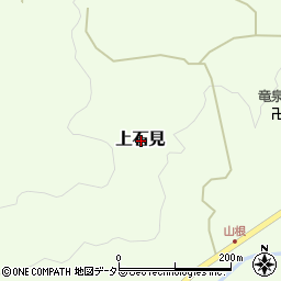鳥取県日野郡日南町上石見周辺の地図