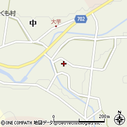 兵庫県丹波篠山市中177周辺の地図