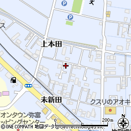 愛知県弥富市鯏浦町上本田30-1周辺の地図