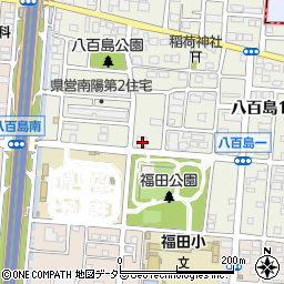 愛知県名古屋市港区八百島2丁目805周辺の地図