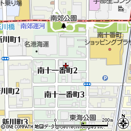 長坂工業周辺の地図
