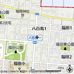愛知県名古屋市港区八百島1丁目1010-2周辺の地図