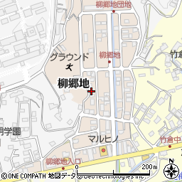 静岡県三島市柳郷地54周辺の地図