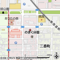 愛知県名古屋市熱田区五番町5周辺の地図
