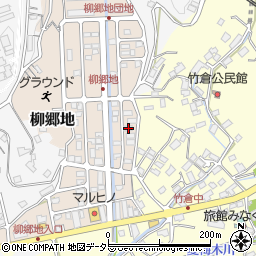 静岡県三島市柳郷地76周辺の地図