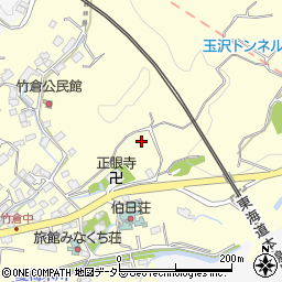静岡県三島市竹倉周辺の地図