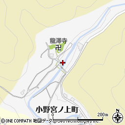 京都府京都市北区小野宮ノ上町周辺の地図