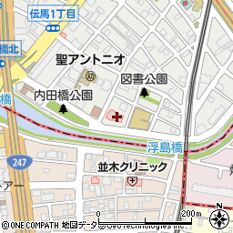 亀島クリニック周辺の地図