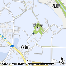 千葉県鴨川市八色376周辺の地図