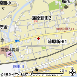 富士信用金庫蒲原支店周辺の地図