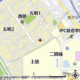 愛知県弥富市五明1丁目168周辺の地図