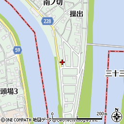 愛知県名古屋市中川区下之一色町三角112周辺の地図