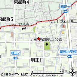 愛知県名古屋市港区明正1丁目95周辺の地図