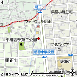 愛知県名古屋市港区明正1丁目9周辺の地図