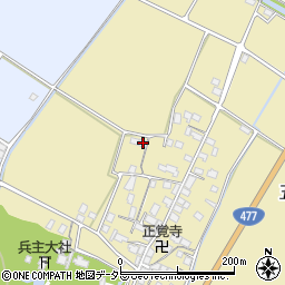 滋賀県野洲市五条347周辺の地図