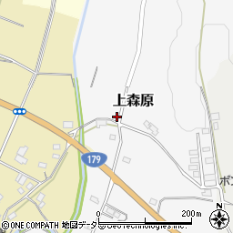 岡山県苫田郡鏡野町上森原274周辺の地図