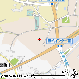 愛知県豊田市勘八町西平地周辺の地図