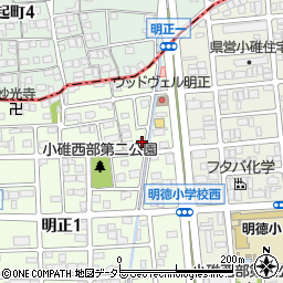 愛知県名古屋市港区明正1丁目41周辺の地図