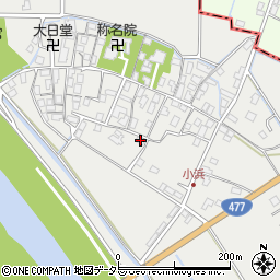 滋賀県守山市小浜町799周辺の地図