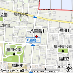 愛知県名古屋市港区八百島1丁目1011周辺の地図