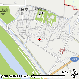 滋賀県守山市小浜町801周辺の地図