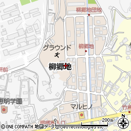 静岡県三島市柳郷地50周辺の地図