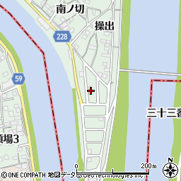 愛知県名古屋市中川区下之一色町三角213周辺の地図
