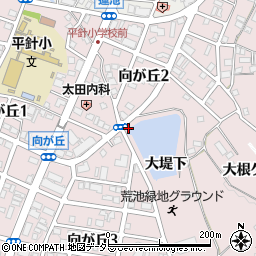 愛知県名古屋市天白区天白町大字平針大堤下周辺の地図