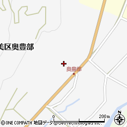 兵庫県多可郡多可町加美区奥豊部42周辺の地図