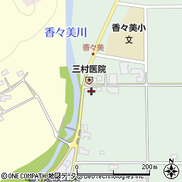 岡山県苫田郡鏡野町香々美898周辺の地図