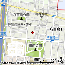 愛知県名古屋市港区八百島2丁目803周辺の地図