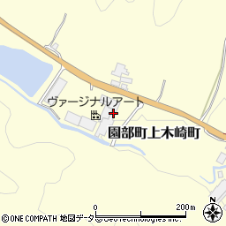 京都府南丹市園部町上木崎町22周辺の地図