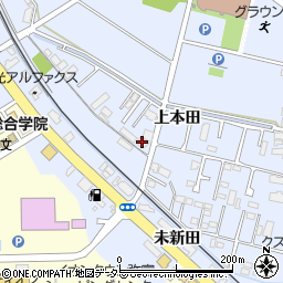 愛知県弥富市鯏浦町上本田195周辺の地図