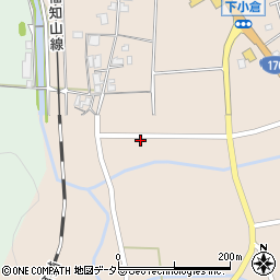 兵庫県丹波市柏原町下小倉516周辺の地図