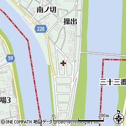 愛知県名古屋市中川区下之一色町三角205周辺の地図