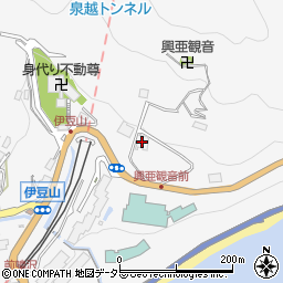 和田製糖株式会社　伊豆山荘周辺の地図